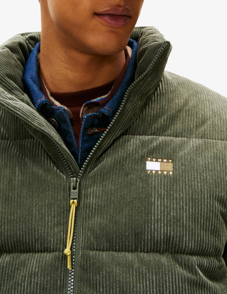 rinascente Tommy Jeans Giacca puffer in velluto Alaska