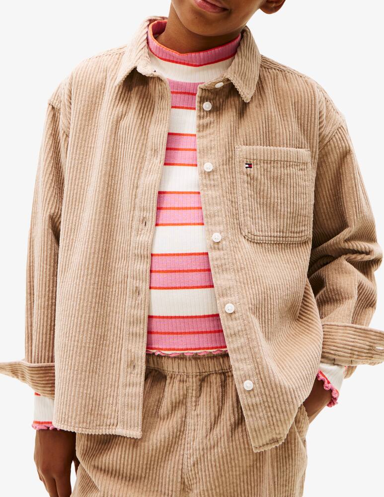 rinascente Tommy Hilfiger Camicia overshirt in velluto