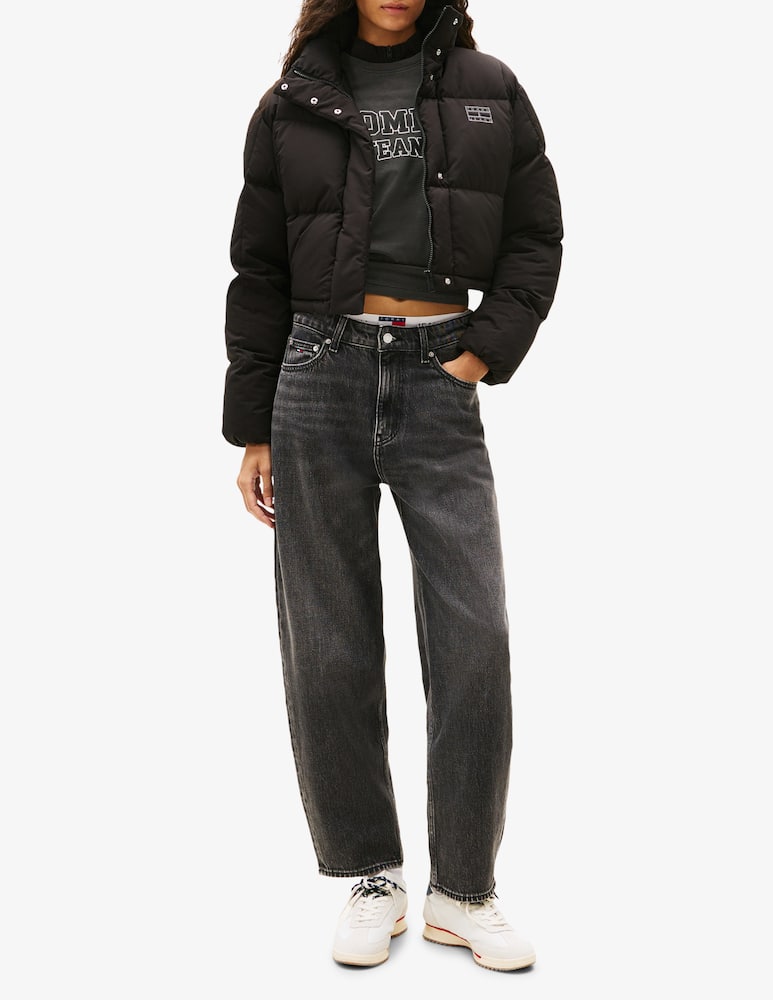 rinascente Tommy Jeans Alaska grid down jacket