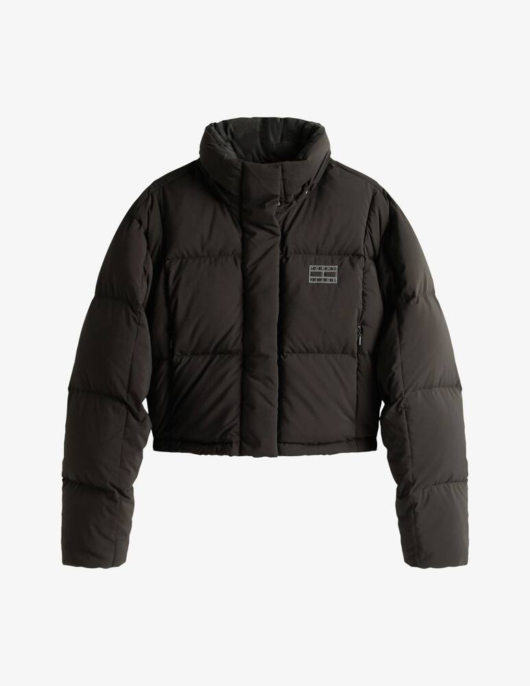 rinascente Tommy Jeans Alaska grid down jacket