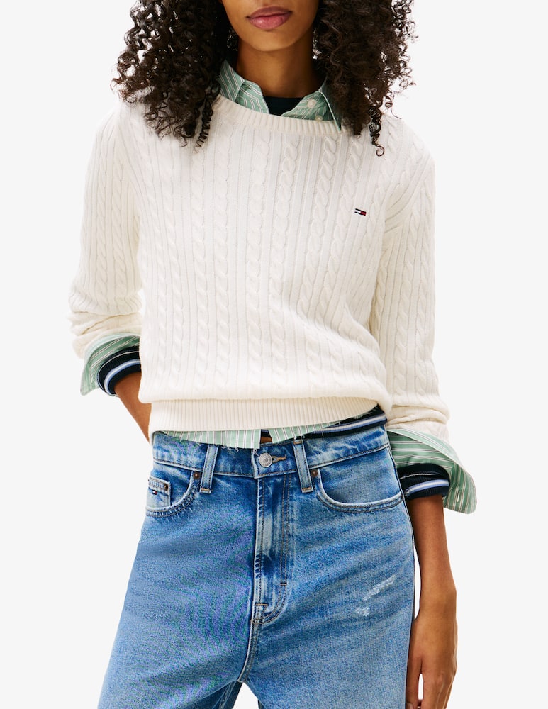 rinascente Tommy Jeans Maglione trecce Essential