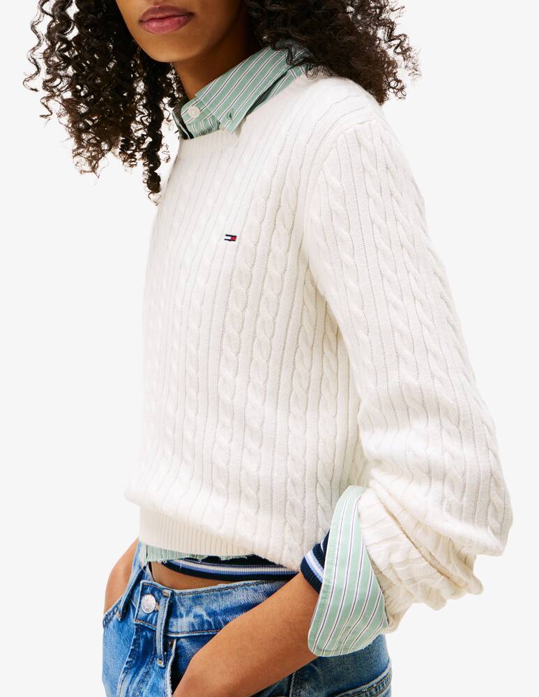 rinascente Tommy Jeans Maglione trecce Essential