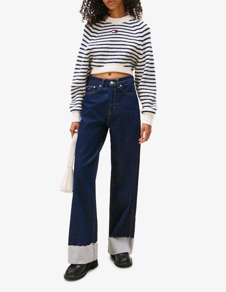 rinascente Tommy Jeans Maglione crop badge TJW
