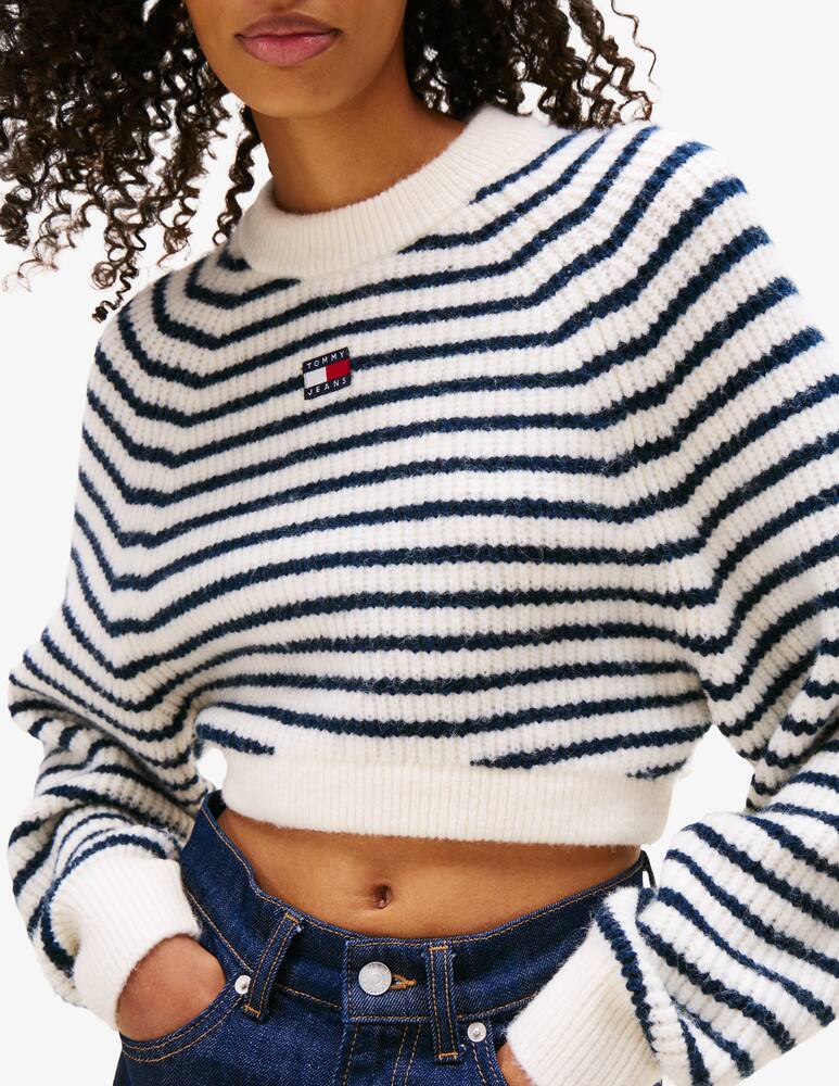 rinascente Tommy Jeans Maglione crop badge TJW