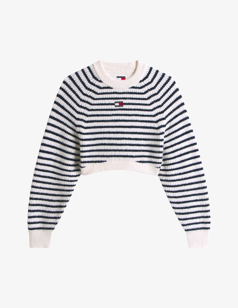 rinascente Tommy Jeans Maglione crop badge TJW