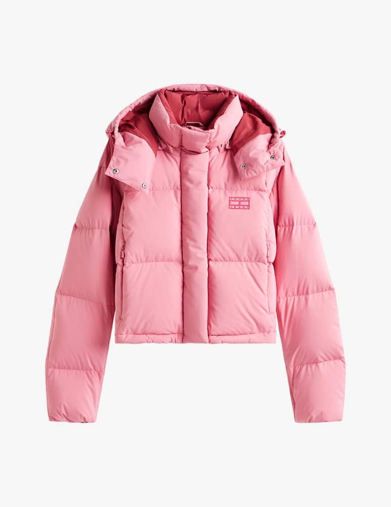 rinascente Tommy Jeans Alaska grid puffer jacket