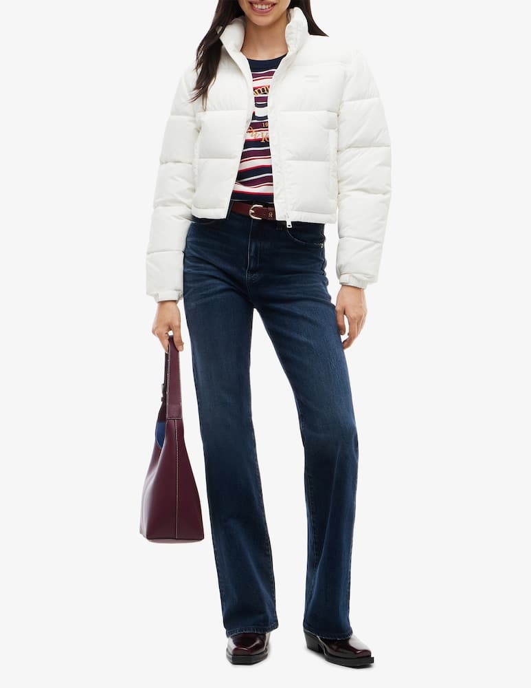 rinascente Tommy Jeans Piumino crop essenziale