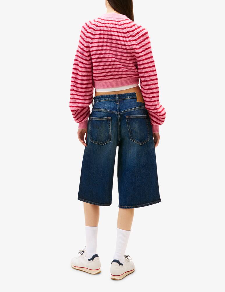 Tommy Jeans Maglione crop a righe - immagine 3 Tommy Jeans Maglione crop a righe - immagine 3