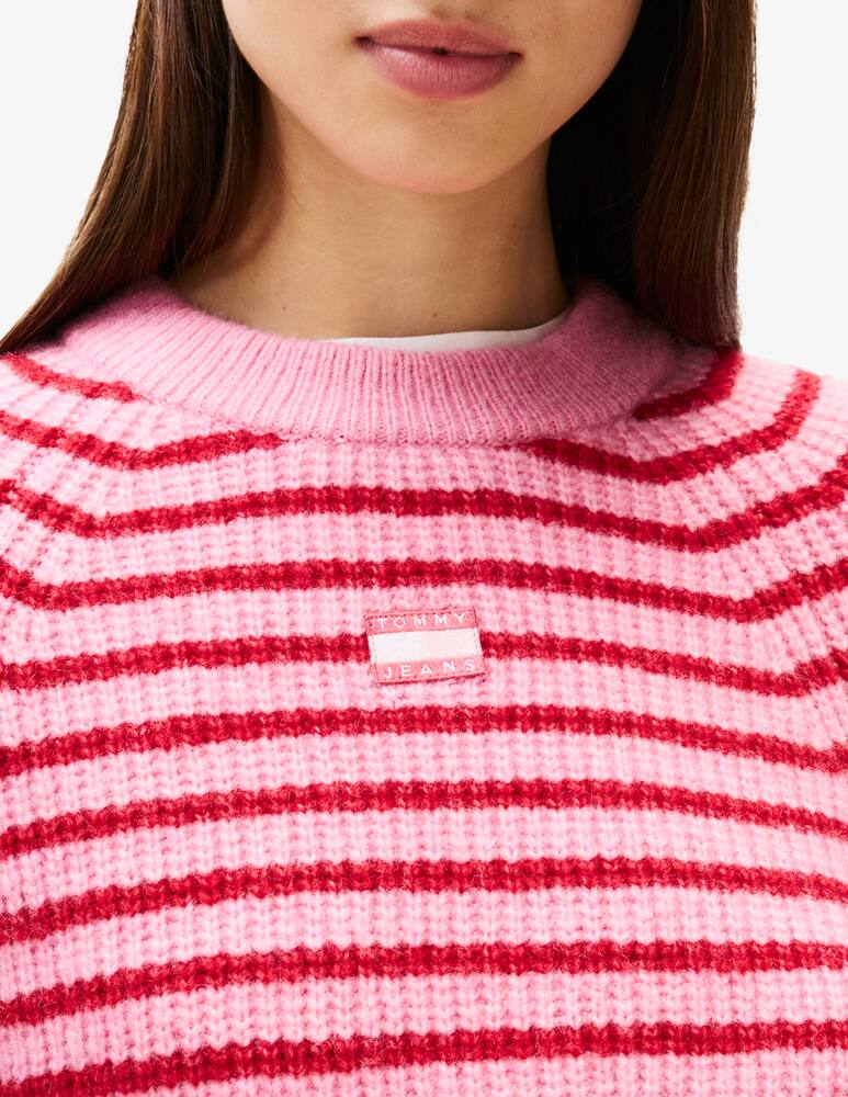 Tommy Jeans Maglione crop a righe - immagine 4 Tommy Jeans Maglione crop a righe - immagine 4