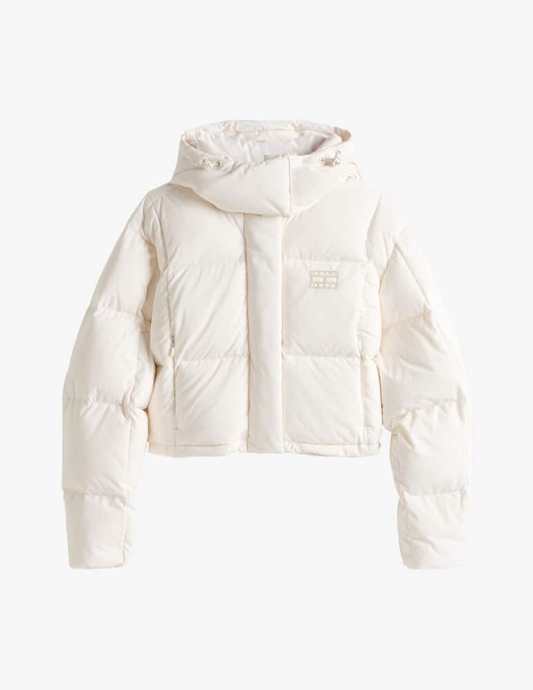 rinascente Tommy Jeans Alaska grid puffer jacket