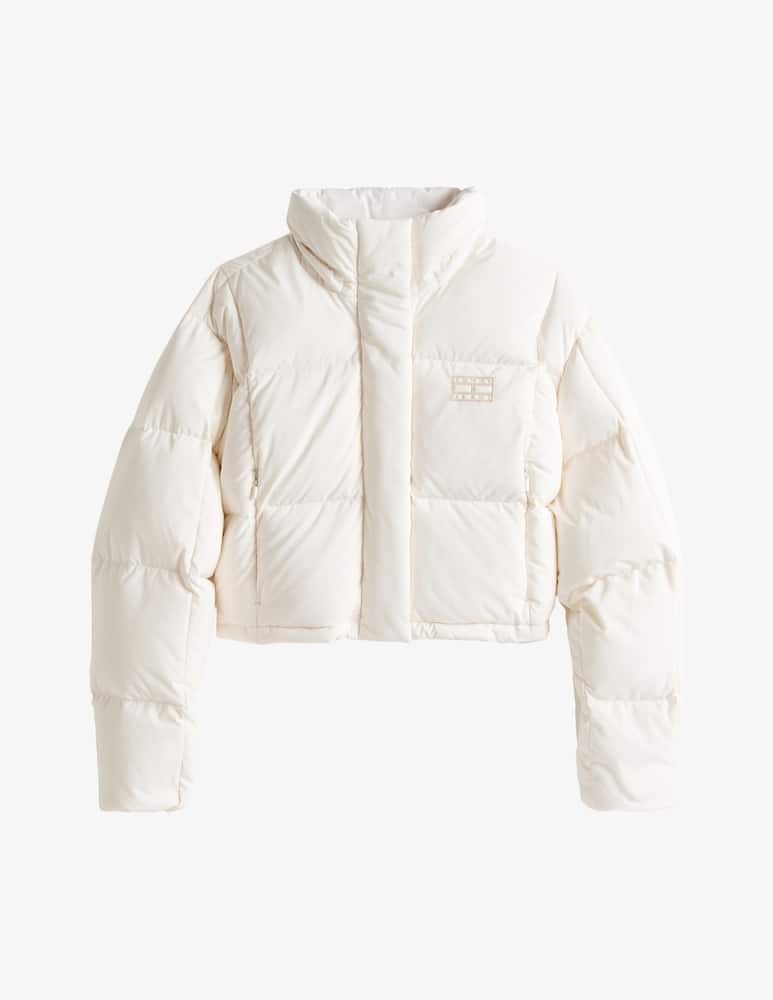 rinascente Tommy Jeans Alaska grid puffer jacket