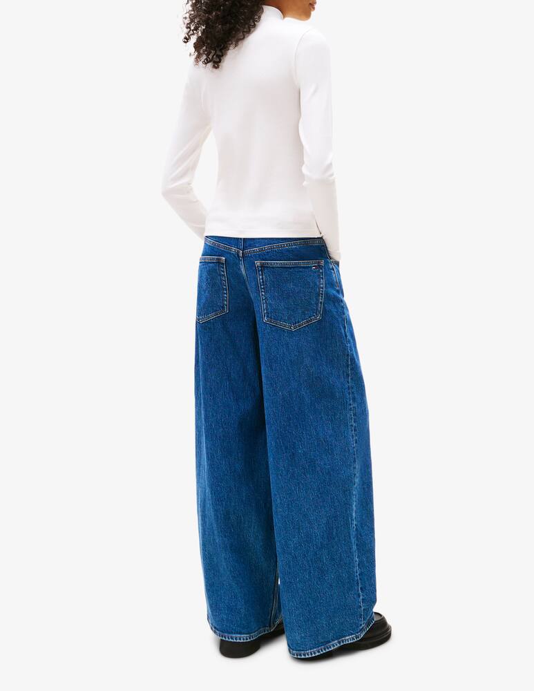 rinascente Tommy Jeans Essential mock neck jumper