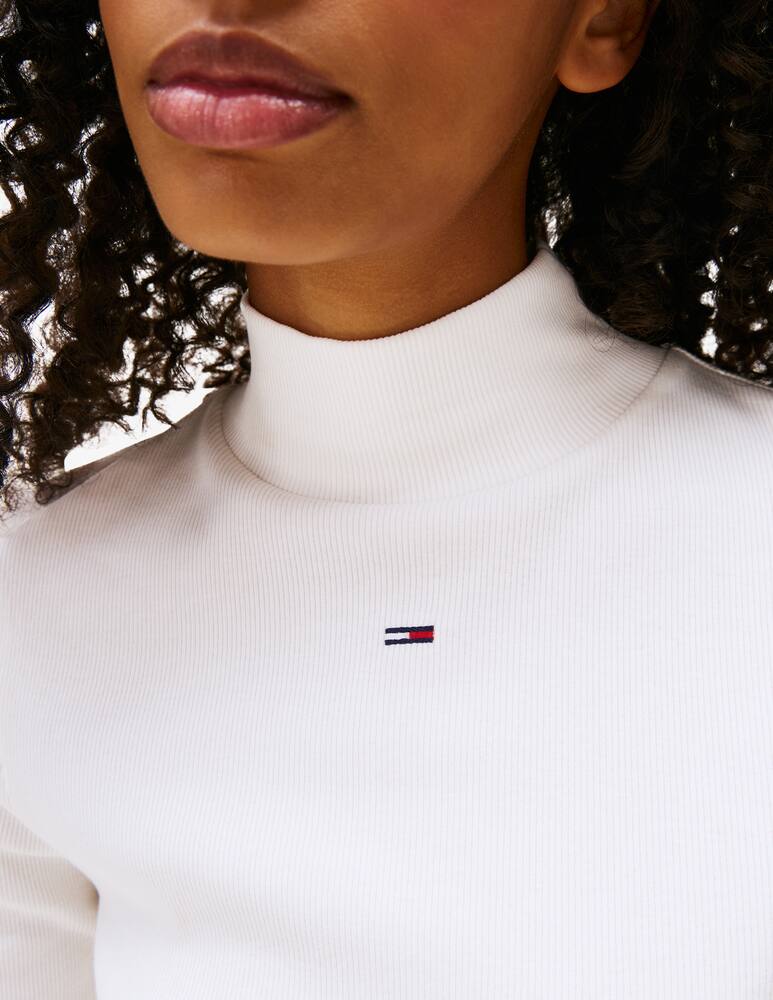 rinascente Tommy Jeans Essential mock neck jumper