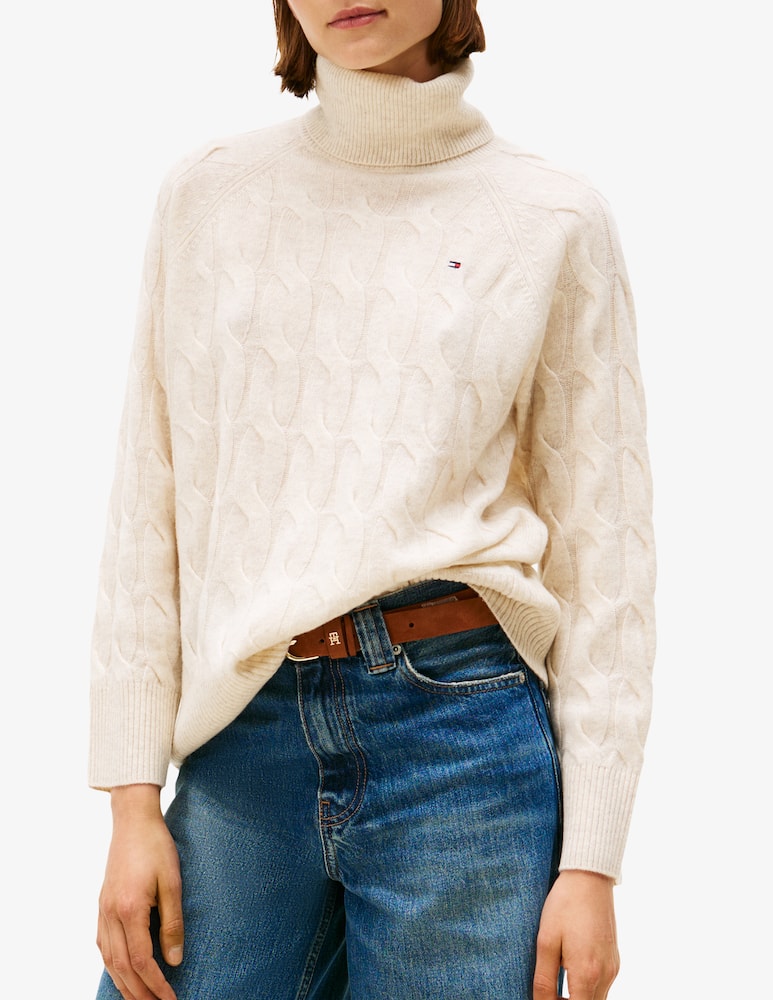 rinascente Tommy Hilfiger Wool turtle-neck sweater