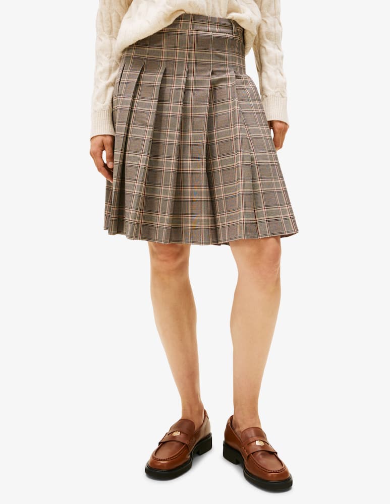 rinascente Tommy Hilfiger Pleated check skirt