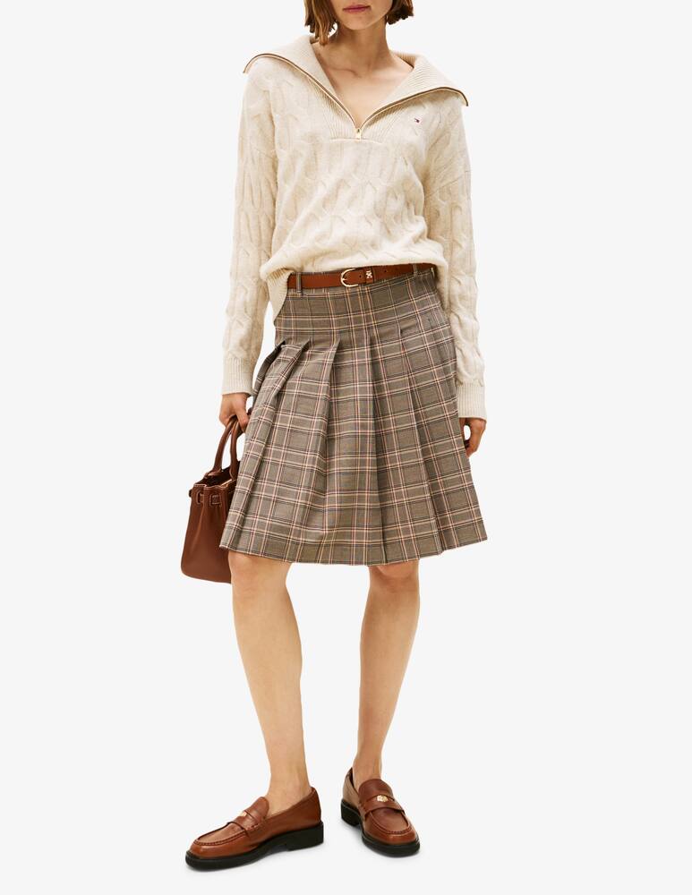 rinascente Tommy Hilfiger Pleated check skirt