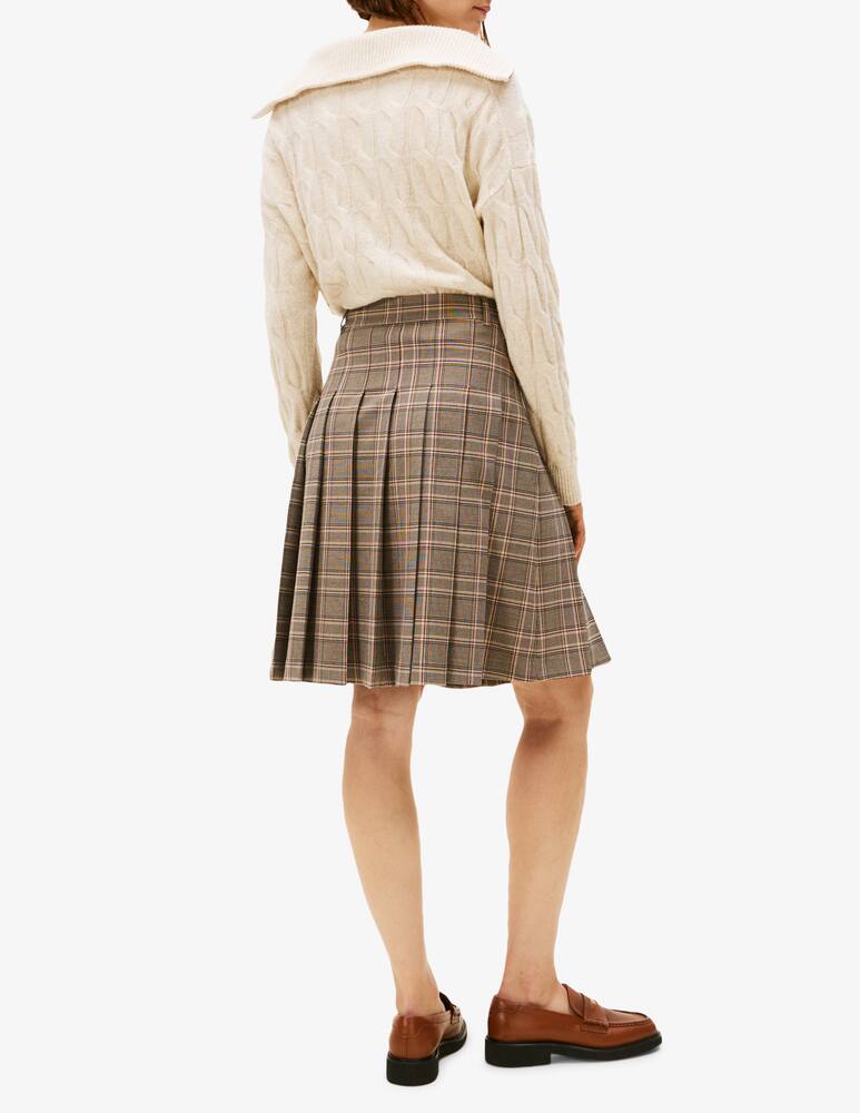 rinascente Tommy Hilfiger Pleated check skirt