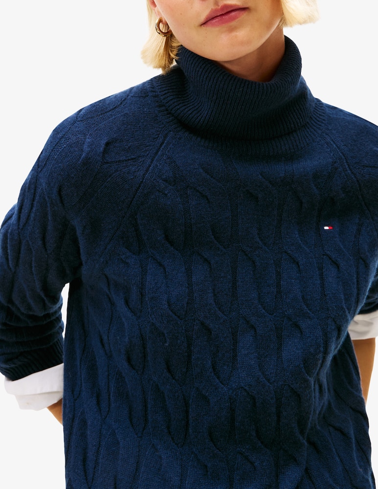 Tommy Hilfiger Wool high-neck sweater - picture 4 Tommy Hilfiger Wool high-neck sweater - picture 4