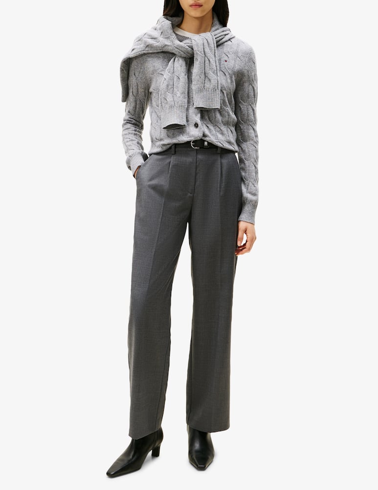 rinascente Tommy Hilfiger Cable-knit wool cardigan