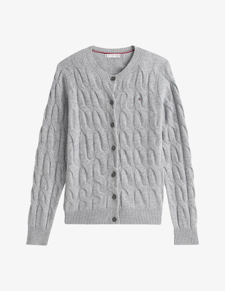 rinascente Tommy Hilfiger Cable-knit wool cardigan