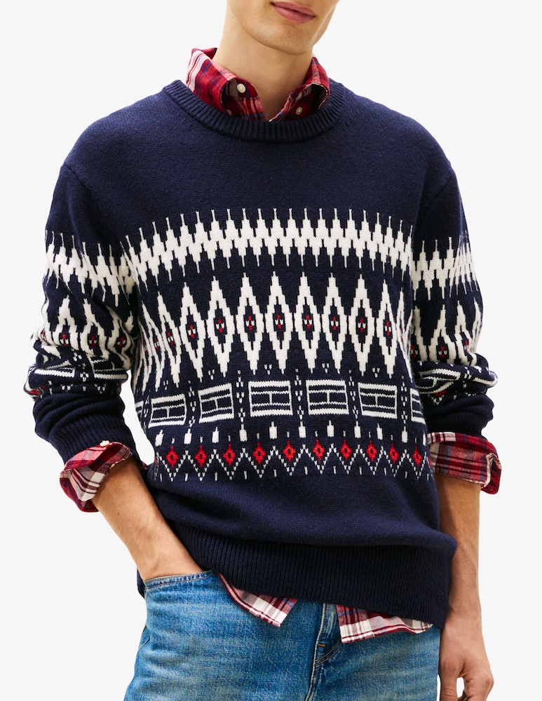 rinascente Tommy Hilfiger Maglia Fairisle
