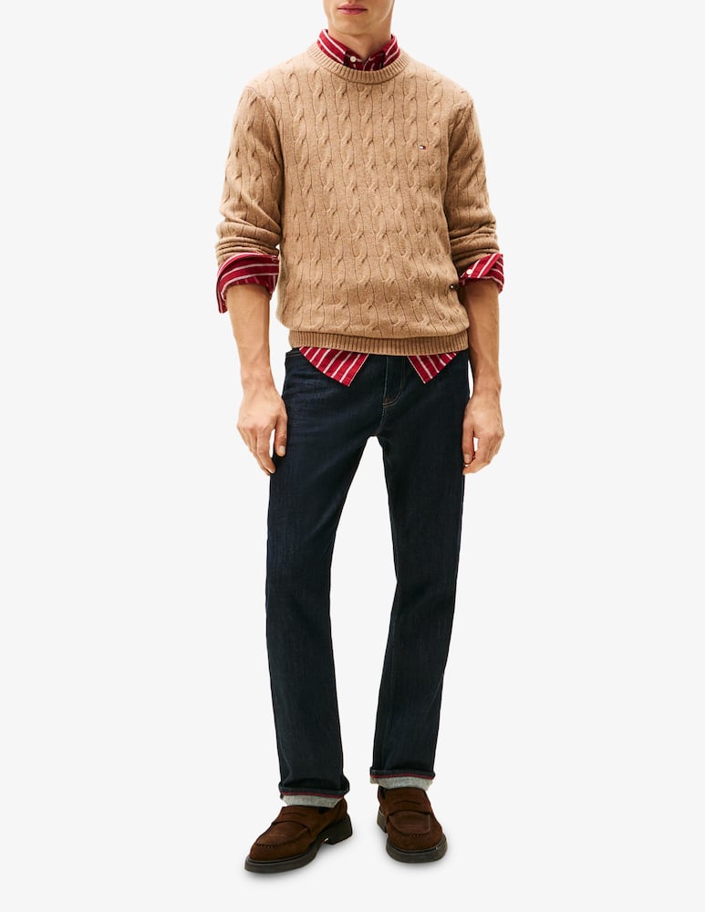 Tommy Hilfiger Maglione trecce lambswool - immagine 2 Tommy Hilfiger Maglione trecce lambswool - immagine 2