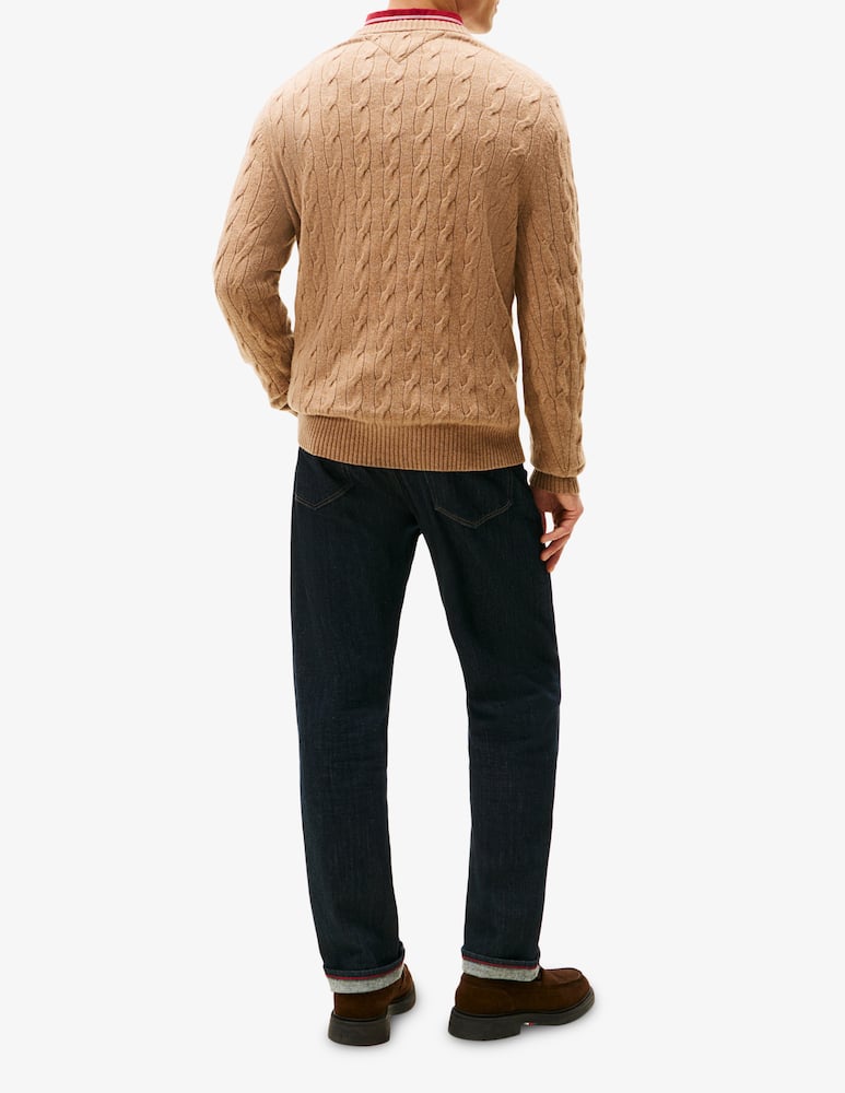 Tommy Hilfiger Maglione trecce lambswool - immagine 3 Tommy Hilfiger Maglione trecce lambswool - immagine 3