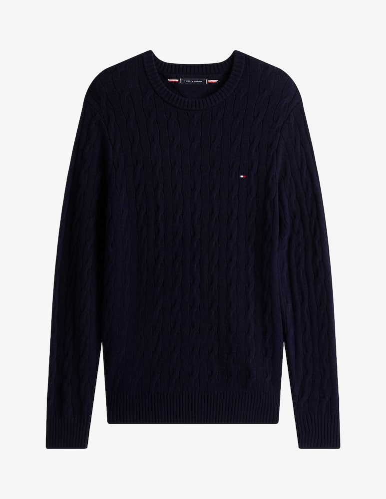 Tommy Hilfiger Cable lambswool jumper - picture 1 Tommy Hilfiger Cable lambswool jumper - picture 1