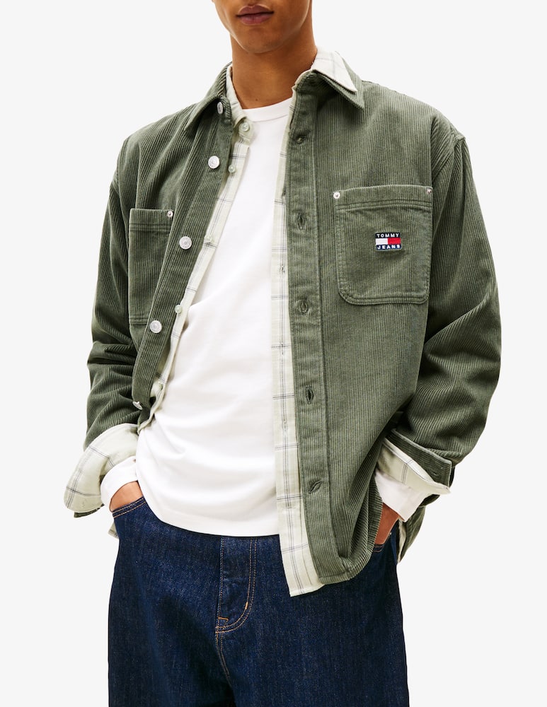 rinascente Tommy Jeans Washed corduroy shirt
