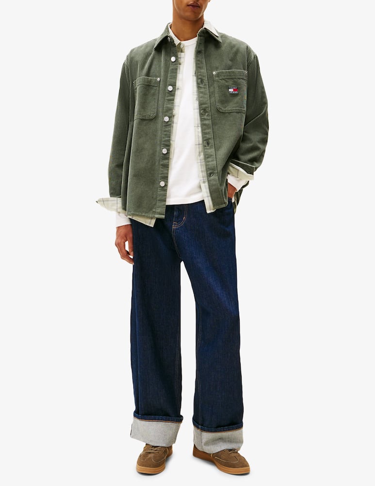 rinascente Tommy Jeans Washed corduroy shirt