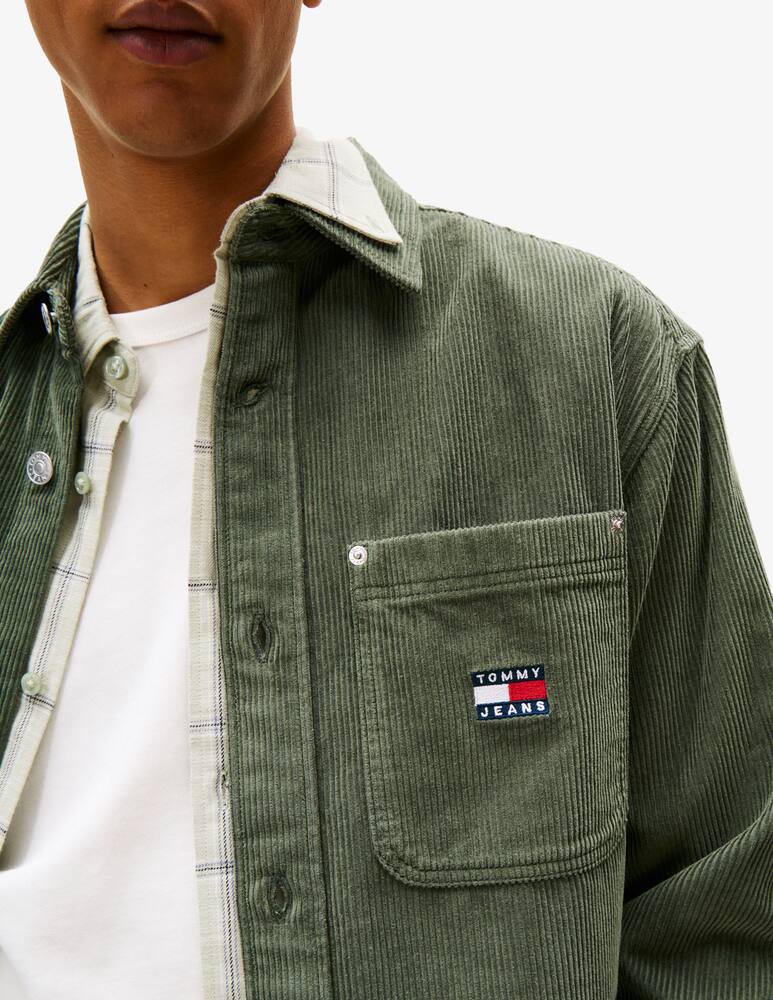 rinascente Tommy Jeans Washed corduroy shirt