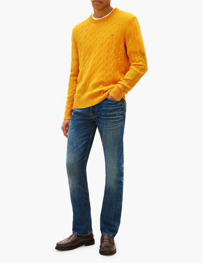 rinascente Tommy Hilfiger Maglia girocollo a trecce in lana