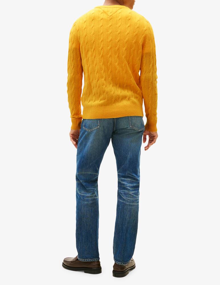 rinascente Tommy Hilfiger Maglia girocollo a trecce in lana