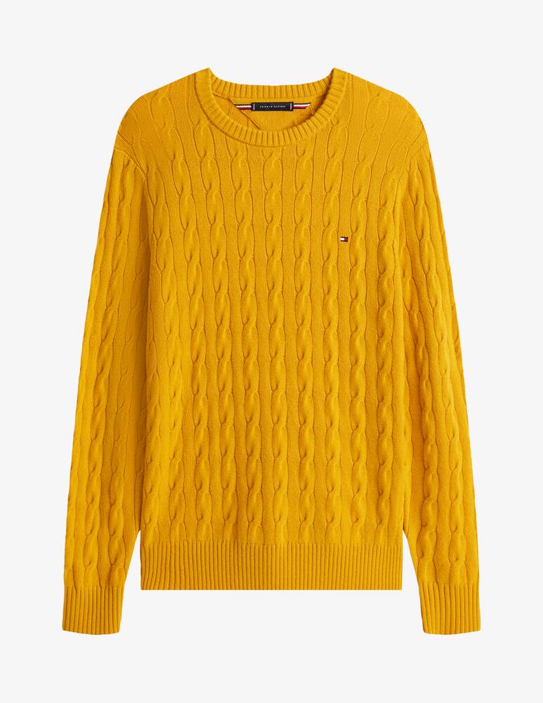 rinascente Tommy Hilfiger Maglia girocollo a trecce in lana
