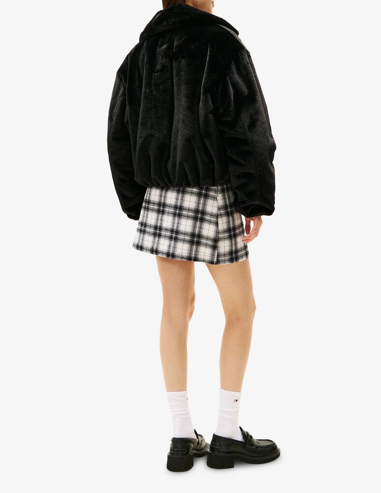 rinascente Tommy Jeans Faux fur bomber jacket