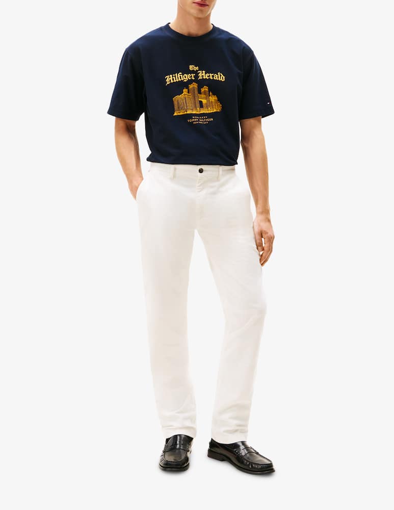 rinascente Tommy Hilfiger T-shirt skyline Herald