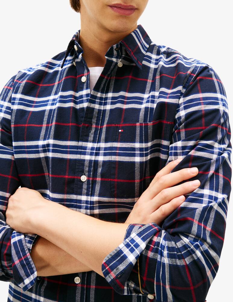 rinascente Tommy Hilfiger Camicia tartan spazzolata