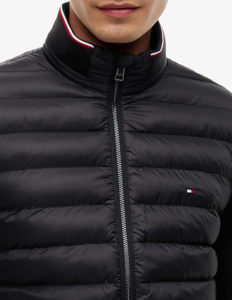 Tommy Hilfiger Giubbotto mix media con collo alto - immagine 4 Tommy Hilfiger Giubbotto mix media con collo alto - immagine 4