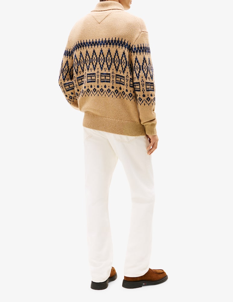 rinascente Tommy Hilfiger Fairisle turtleneck jumper