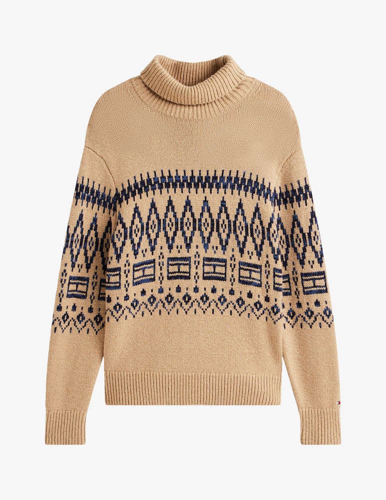 rinascente Tommy Hilfiger Fairisle turtleneck jumper