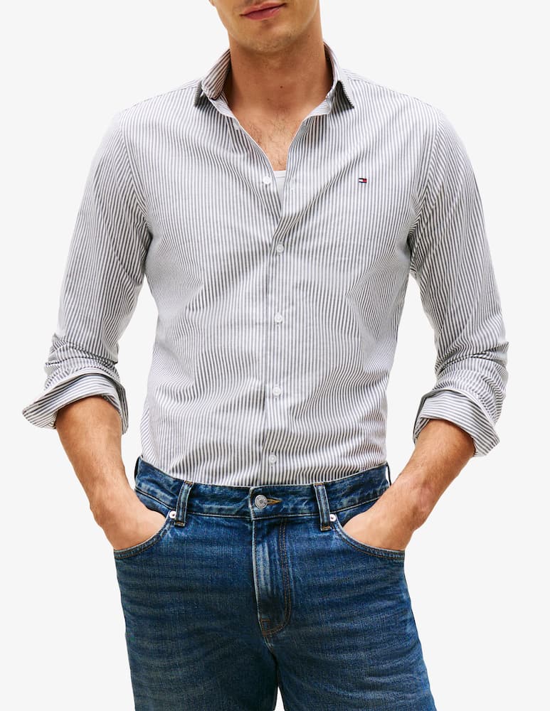 rinascente Tommy Hilfiger Poplin striped shirt