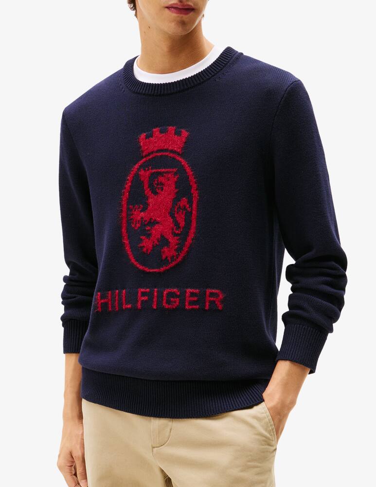 Tommy Hilfiger Crest knit jumper - picture 1 Tommy Hilfiger Crest knit jumper - picture 1