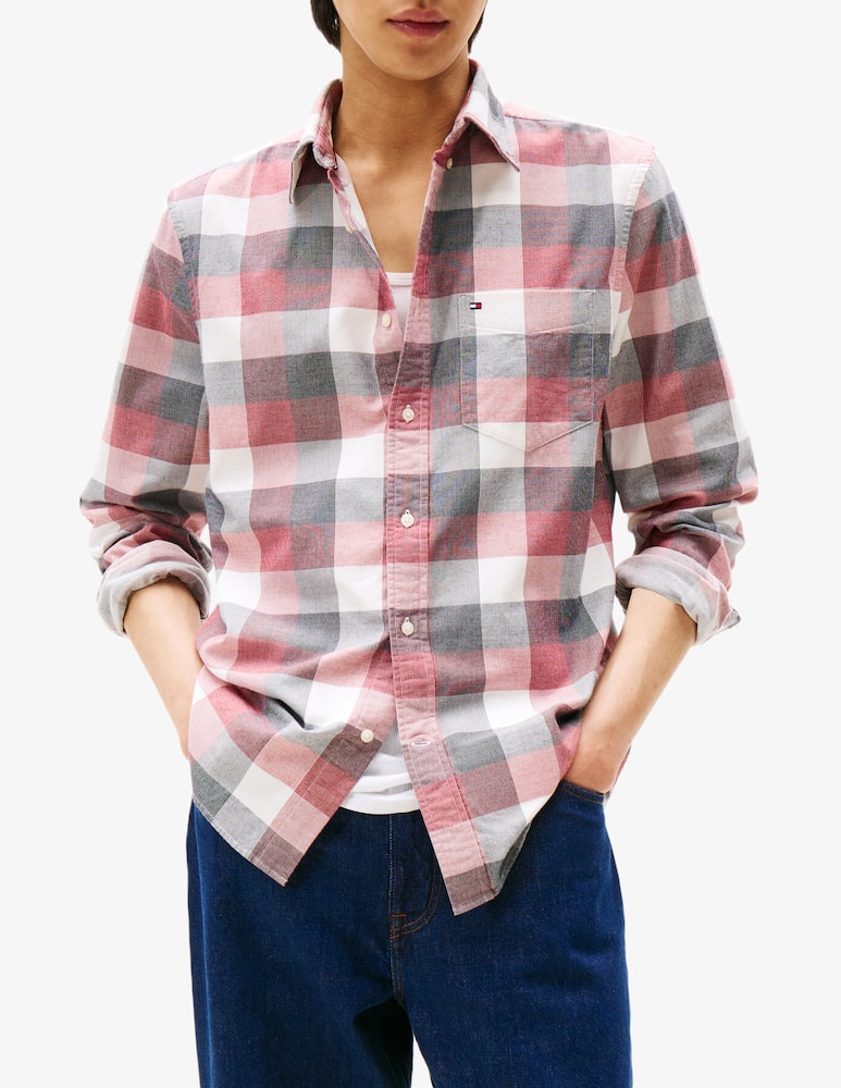 rinascente Tommy Hilfiger Camicia tartan a coste