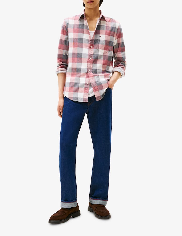 rinascente Tommy Hilfiger Camicia tartan a coste