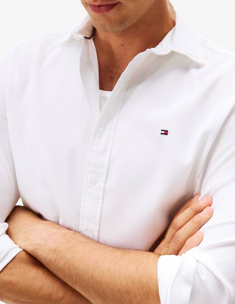 rinascente Tommy Hilfiger Dobby structured shirt