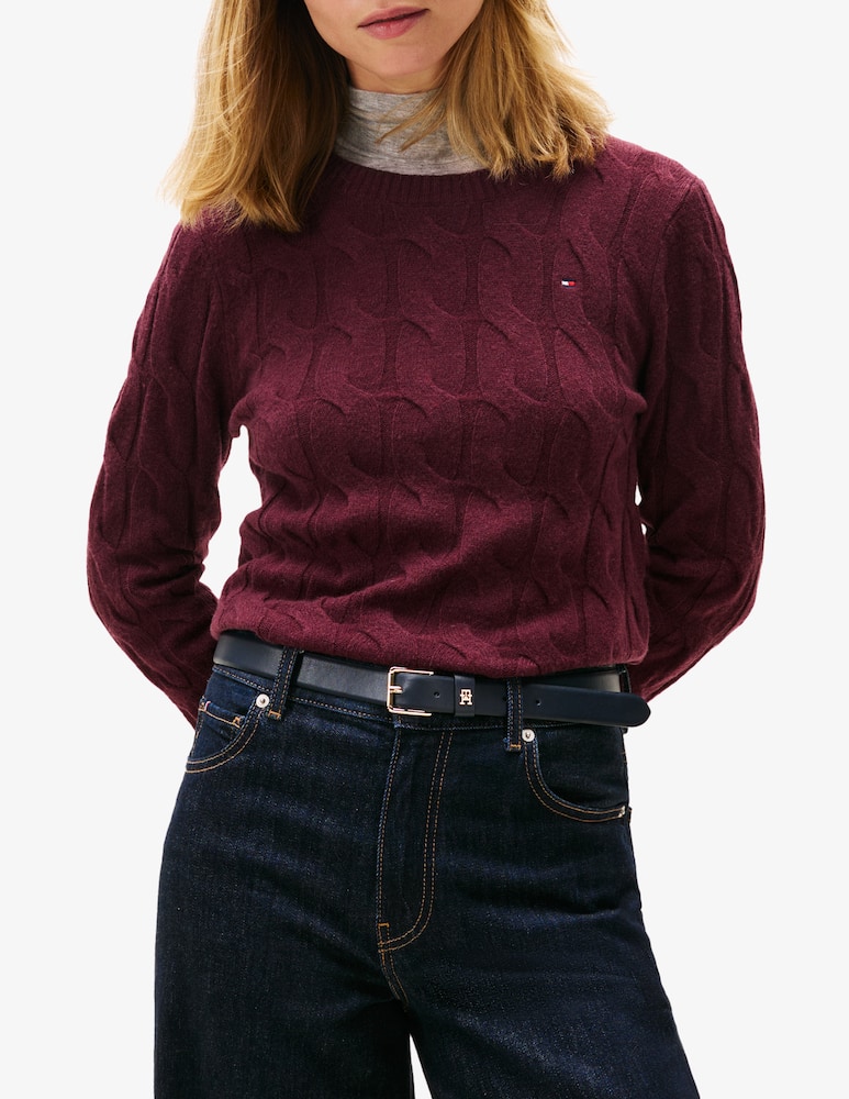 Tommy Hilfiger Soft wool cable sweater - picture 1 Tommy Hilfiger Soft wool cable sweater - picture 1