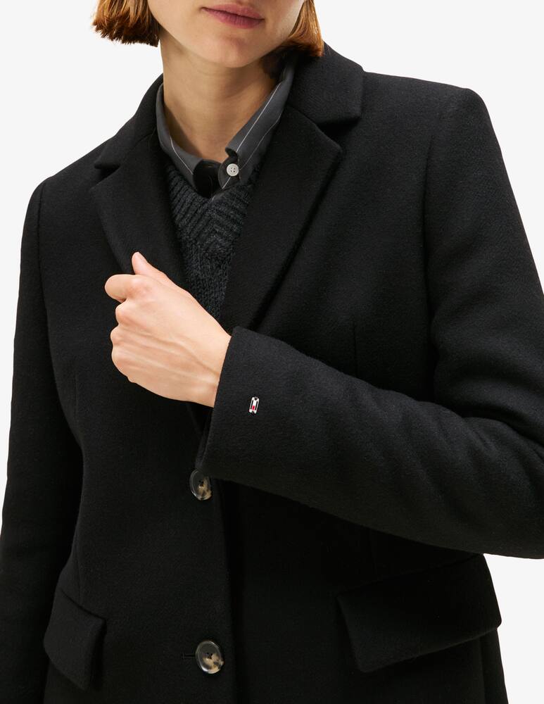 Tommy Hilfiger Cappotto maxi in misto lana e cashmere - immagine 2 Tommy Hilfiger Cappotto maxi in misto lana e cashmere - immagine 2