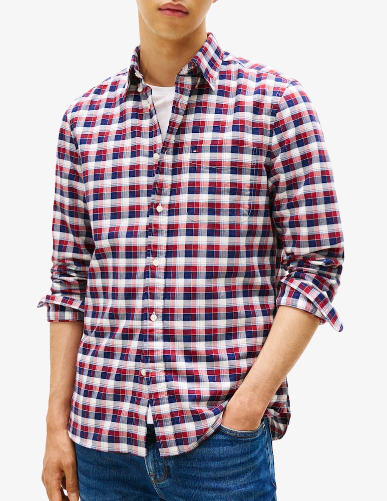 rinascente Tommy Hilfiger Camicia tartan heritage