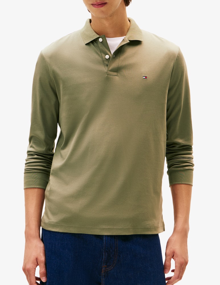 rinascente Tommy Hilfiger Polo manica lunga cotton