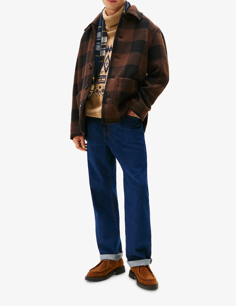 rinascente Tommy Hilfiger Giaccone check in lana